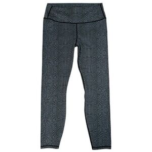 VARLEY Luna High Rise 7/8 Legging - Light Gray Print -‎ Sz Large L